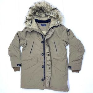 Polo Ralph Lauren Full Zip Jacket Button Coat Men Sz M